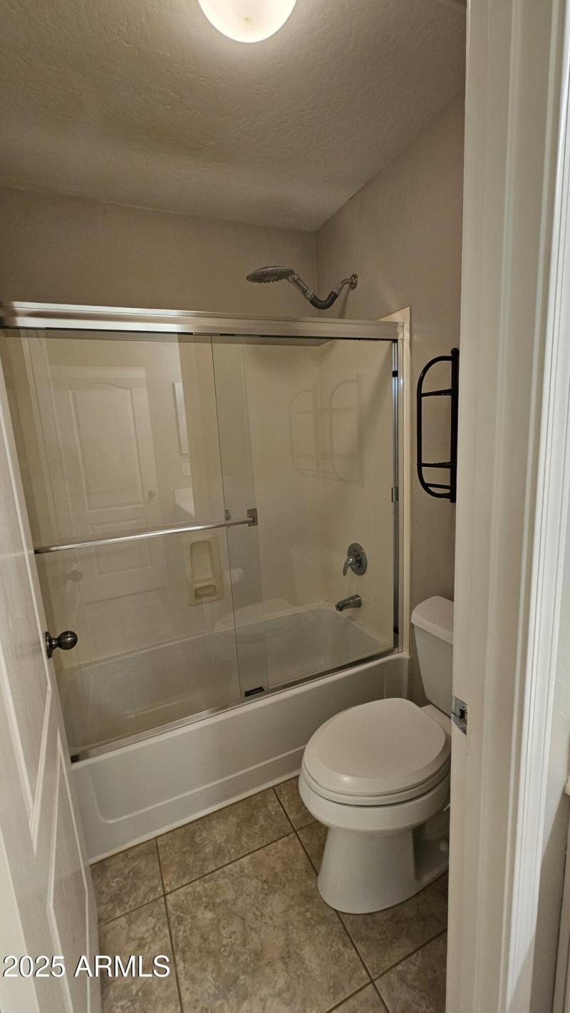 Separate shower and toilet
