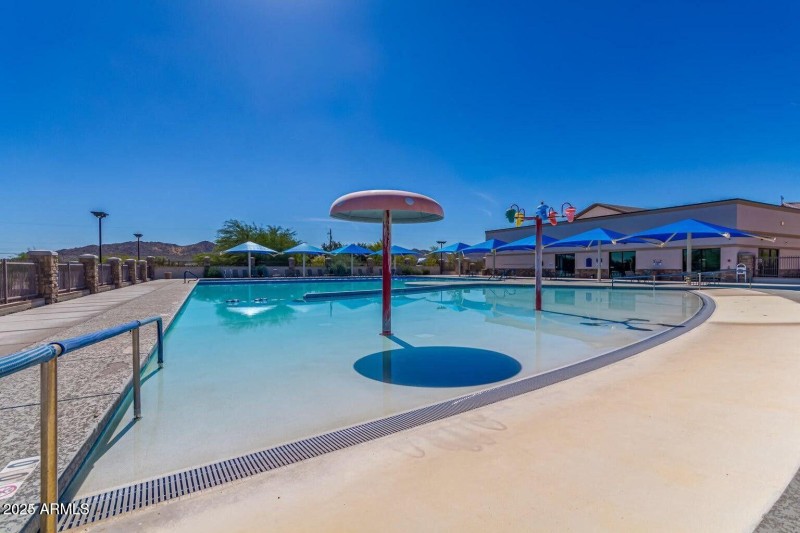 Kiddie pool area