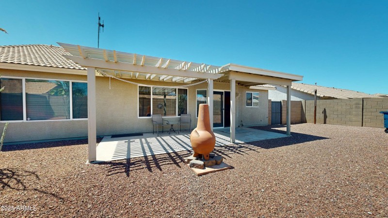 back yard