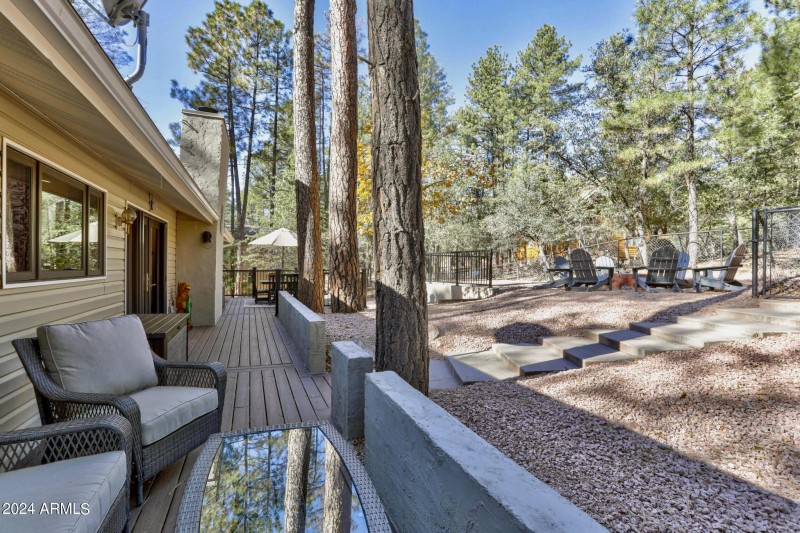 Back deck