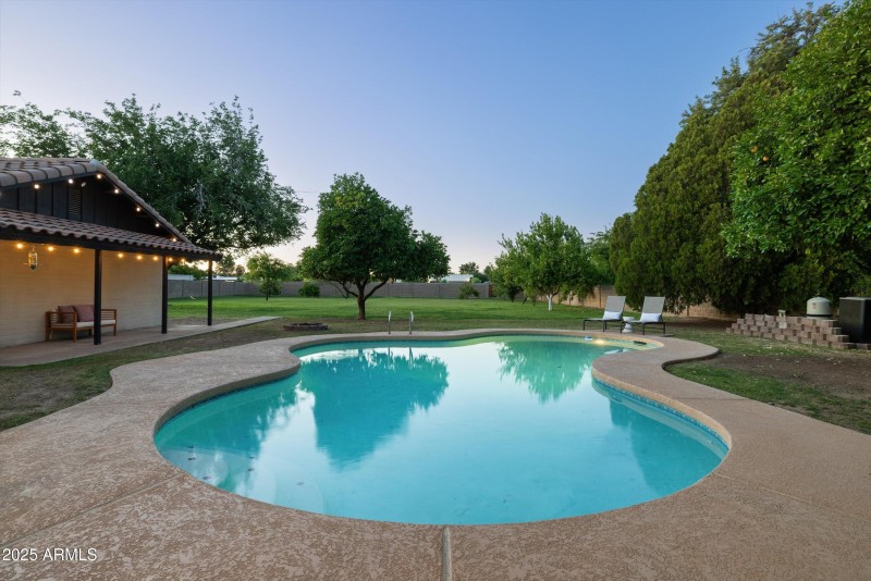 Pool - Evening