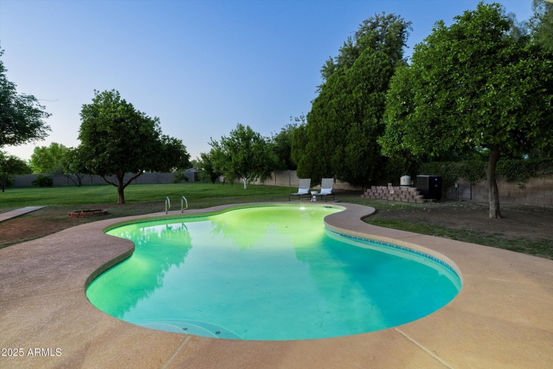Pool - Evening