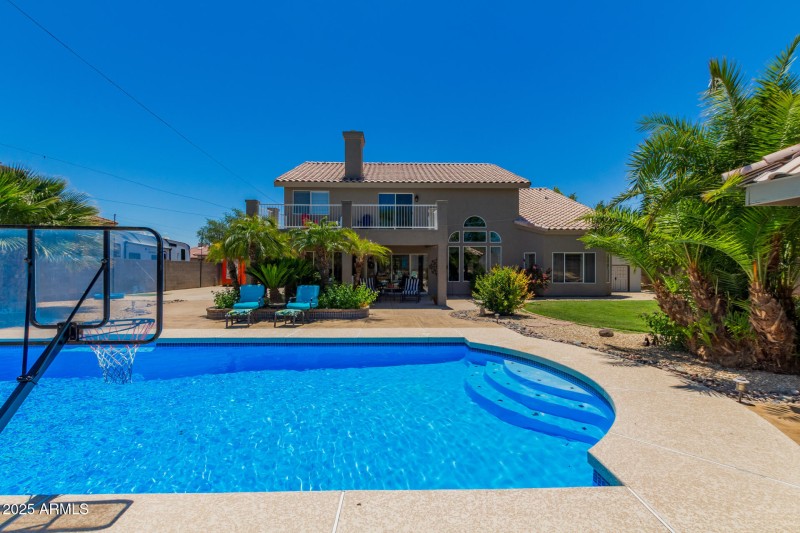 Pool & House