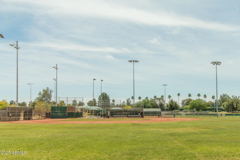 E) BALLFIELDS