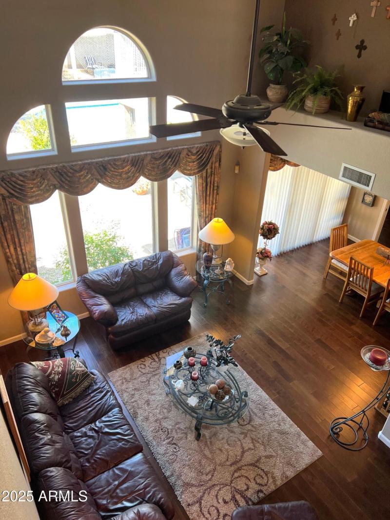 Catwalk View of Downstairs