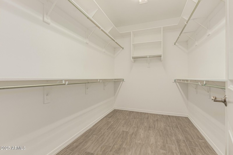 large primary walk in closet