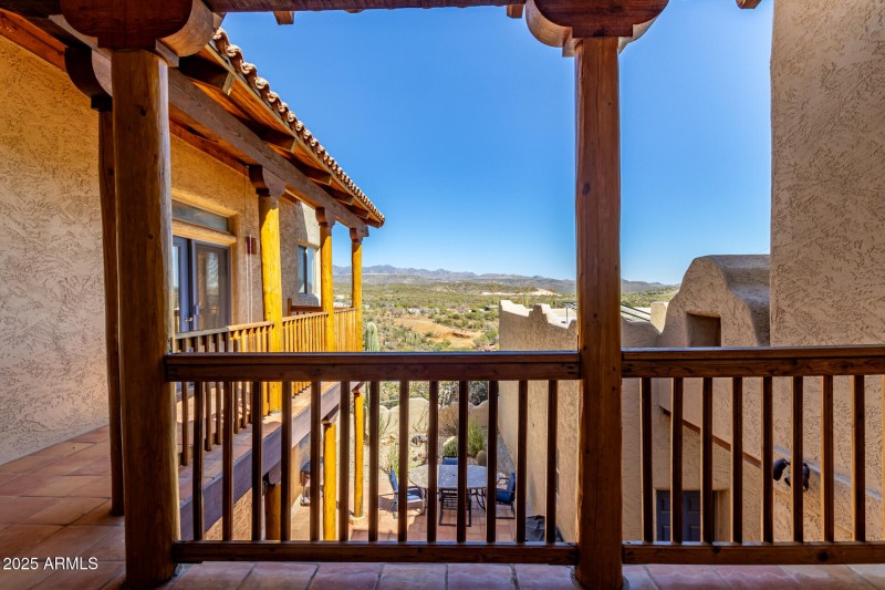 Upstairs Balcony
