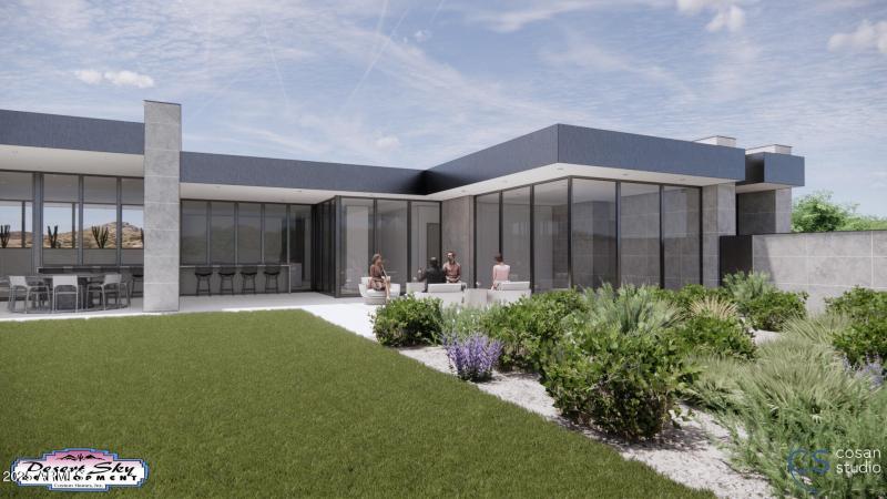 Pima 41 - Bonus Room Elevation Rendering