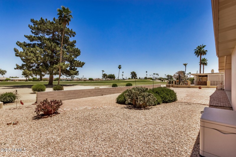 Backyard to Golf Course
