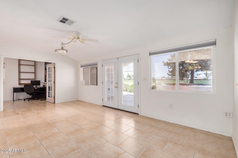 Dining Area into Office