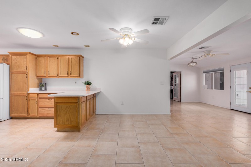 Great Room to Kitchen & Dining Area