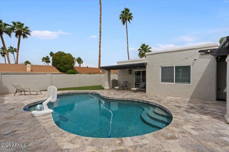 35-Pool and back of home