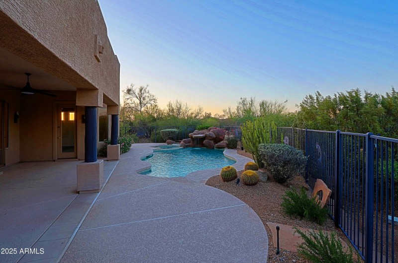 Backyard Sunset