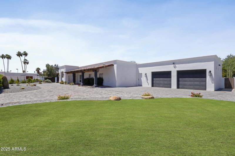 Front side yard