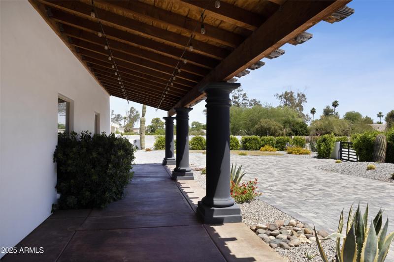 Covered Front Patio