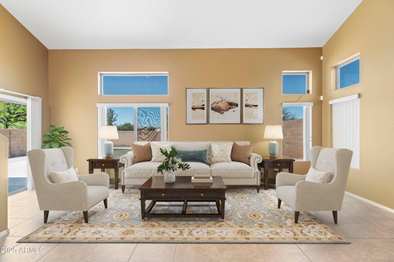 Family Room STAGED
