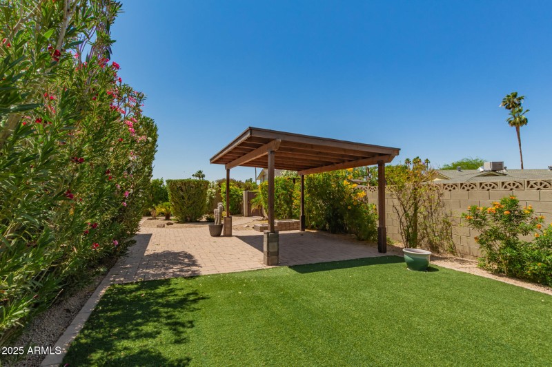 another back yard view