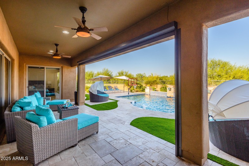Oversized Covered Patio