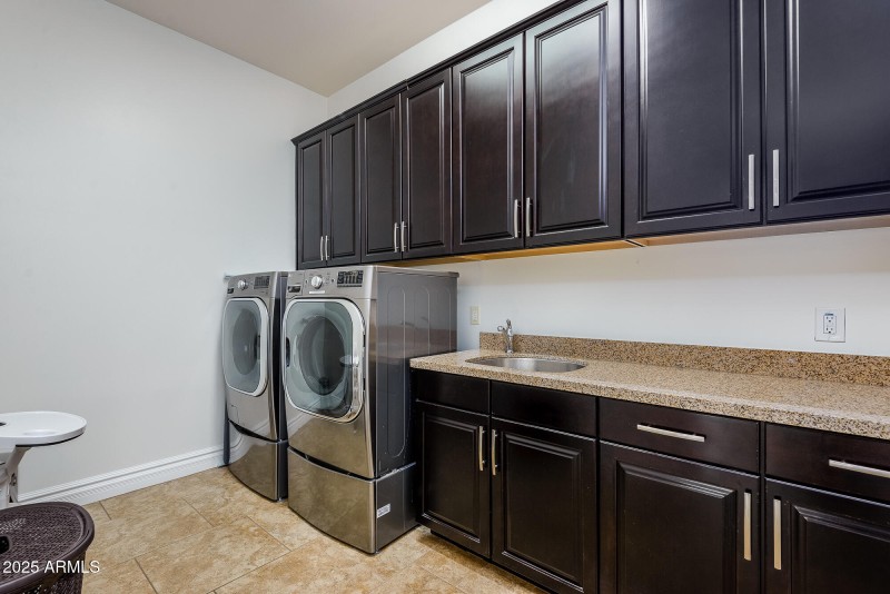 Laundry Room with Storage