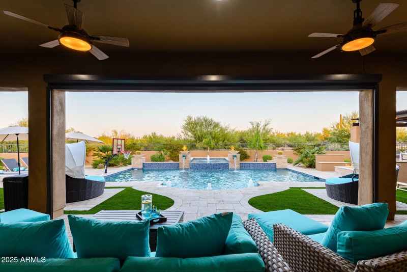 View From Covered Patio