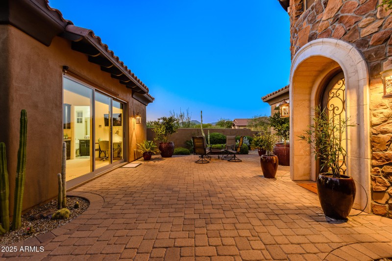Entry to Home & Detached Casita