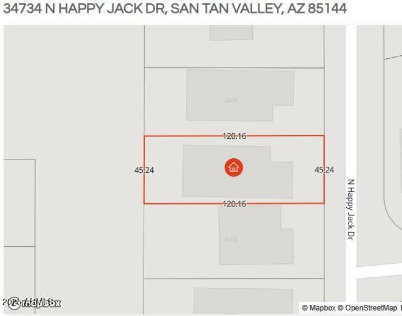 Happy Jack Lot Lines