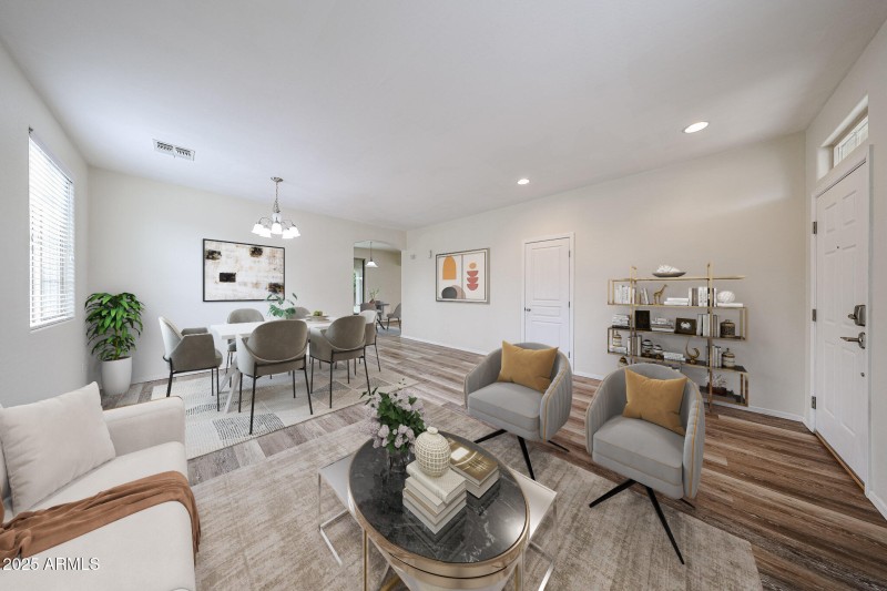 virutal dining/living