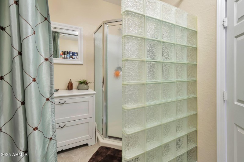 Shower in Laundry Room