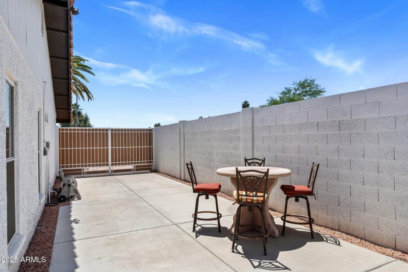 RV Gate and 50ft Concrete Pad
