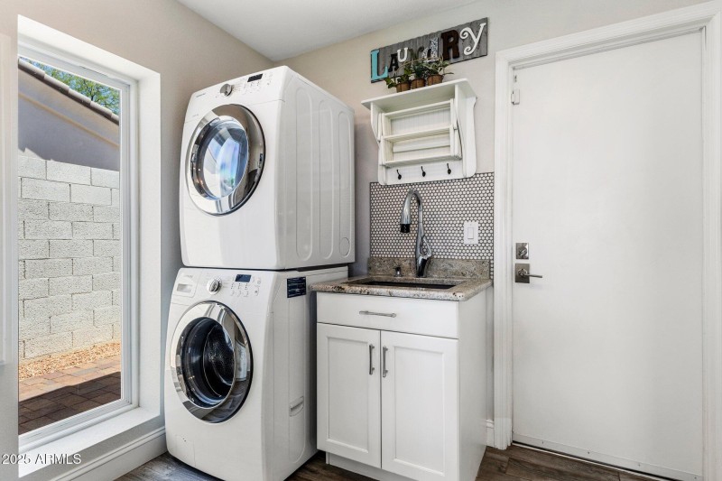 Laundry Room with Deep Soaking Sink