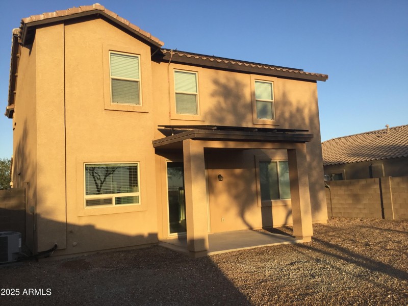 Back of home