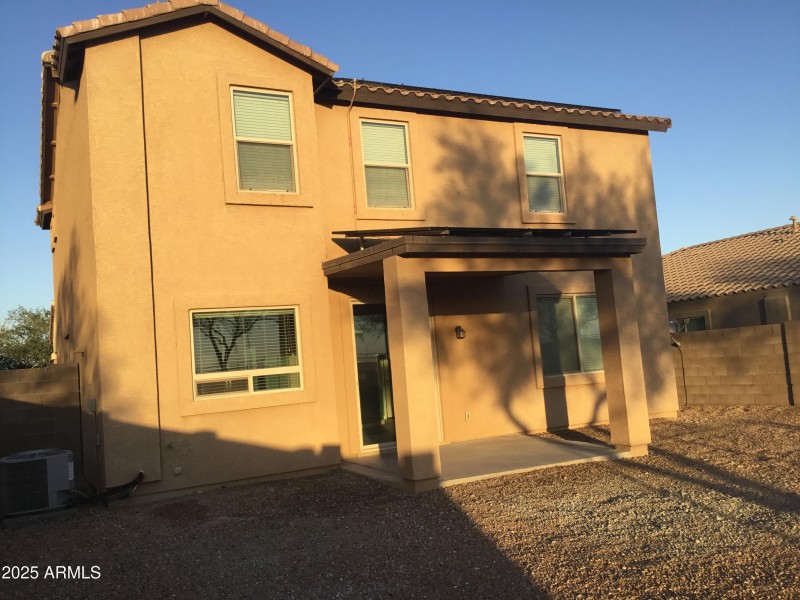 Back of home