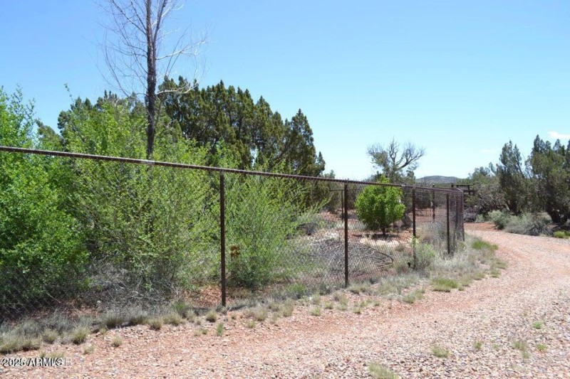 Fenced Garden Area