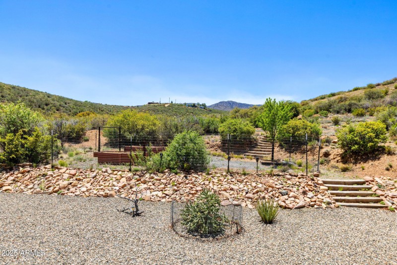 Back Deck View/Garden