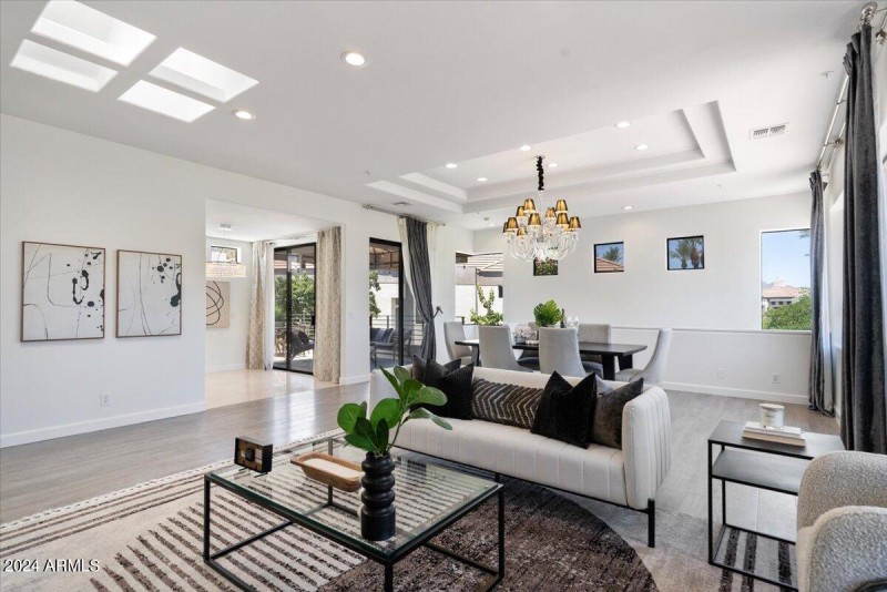 Staged Living Area