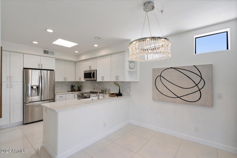 Staged Kitchen