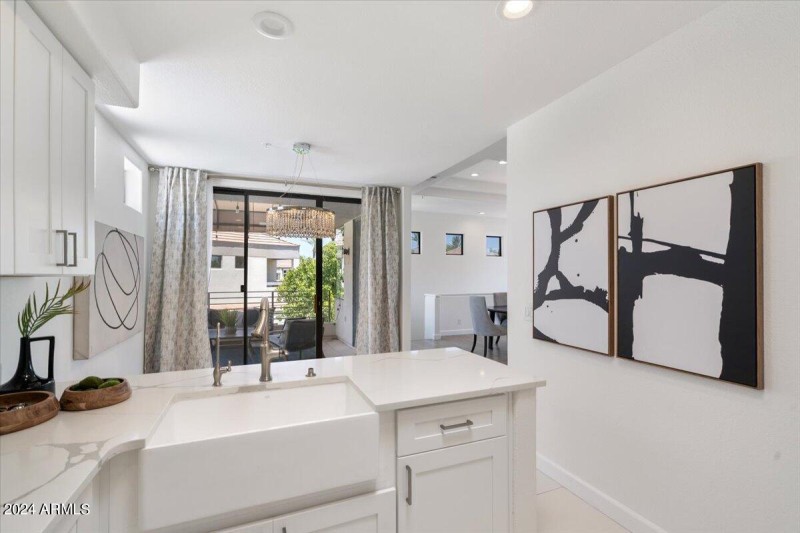 Staged Kitchen