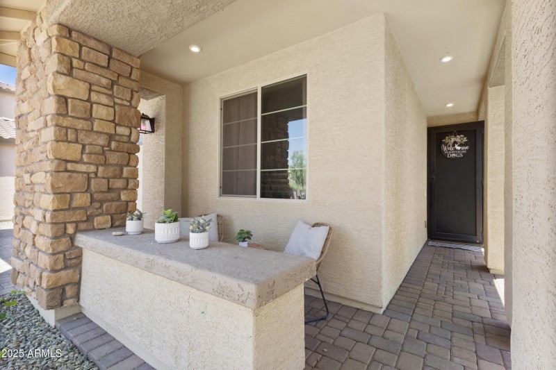cozy front porch