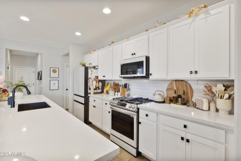 upgraded appliances