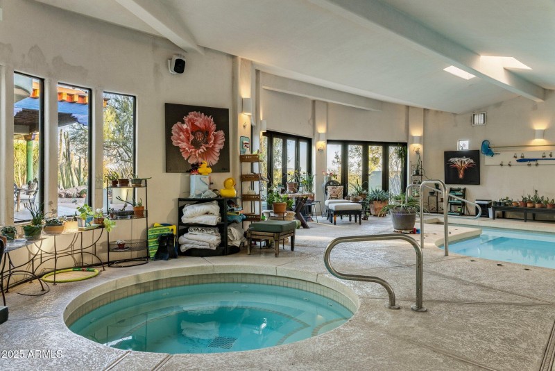Indoor Heated Spa