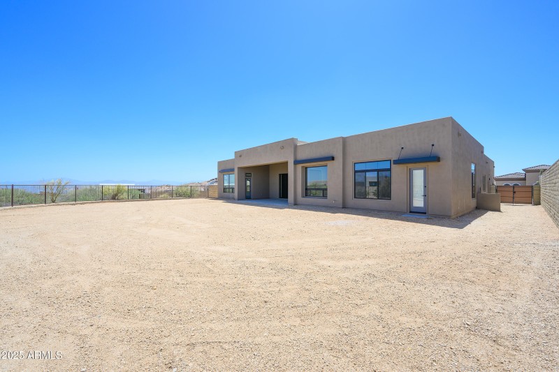Large Rear Yard with Views