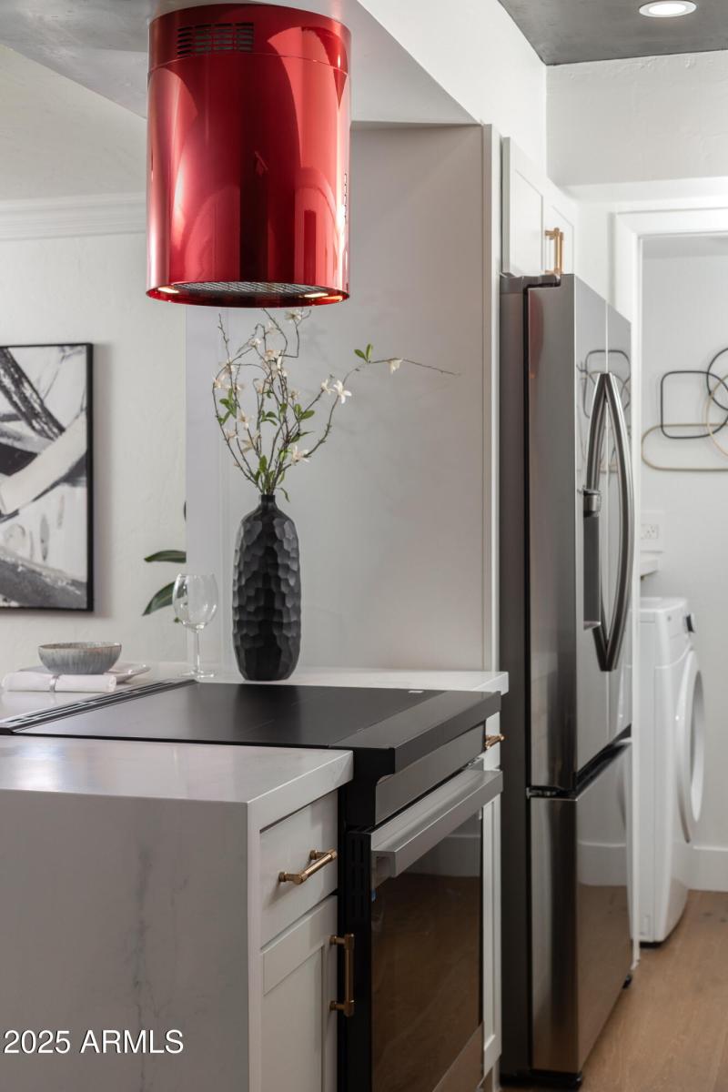 FIRE ENGINE RED HOOD