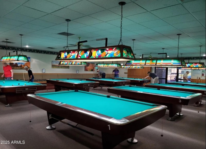Billiards room