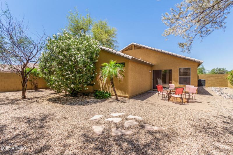 Backyard elevation
