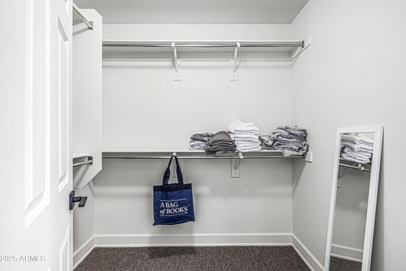2nd floor bedroom 1 with walk in closet_