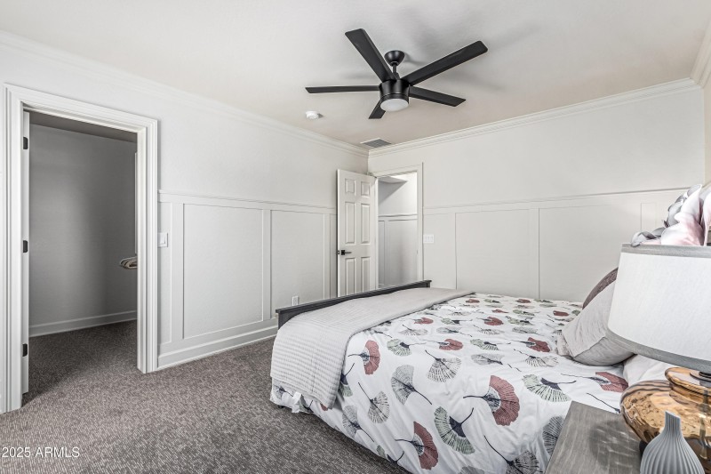 2nd floor bedroom 2 with walk in closet_