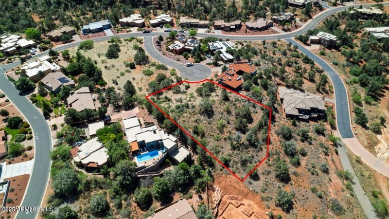 Long Shadows Lot Aerial 2