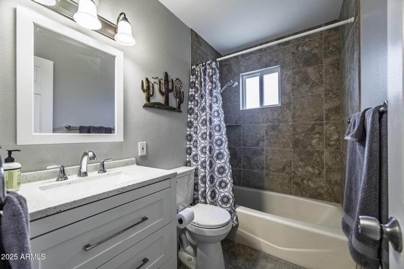 Updated Hall bath