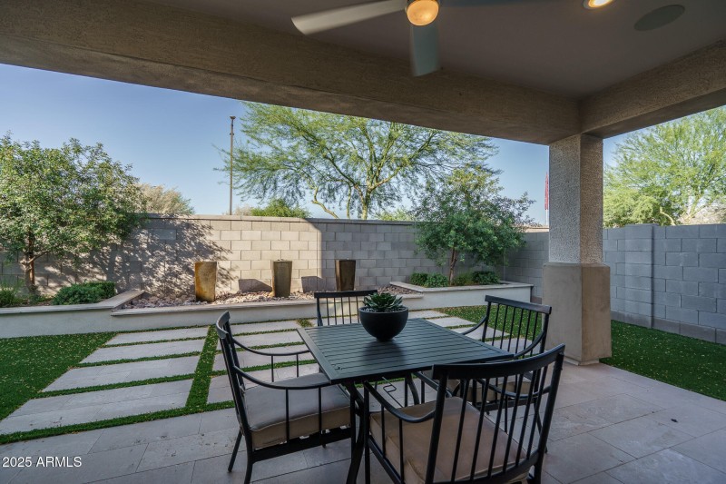 25) BACK PATIO