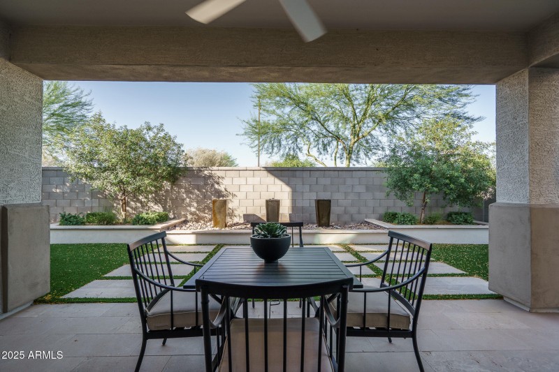 26) BACK PATIO